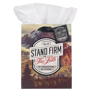 BOLSA DE REGALO: STAND FIRM IN THE FAITH
