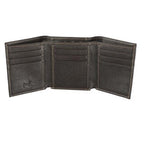 WALLET: THREE CROSSES ESPRESSO BROWN