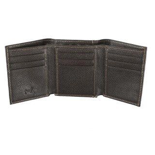 WALLET: THREE CROSSES ESPRESSO BROWN