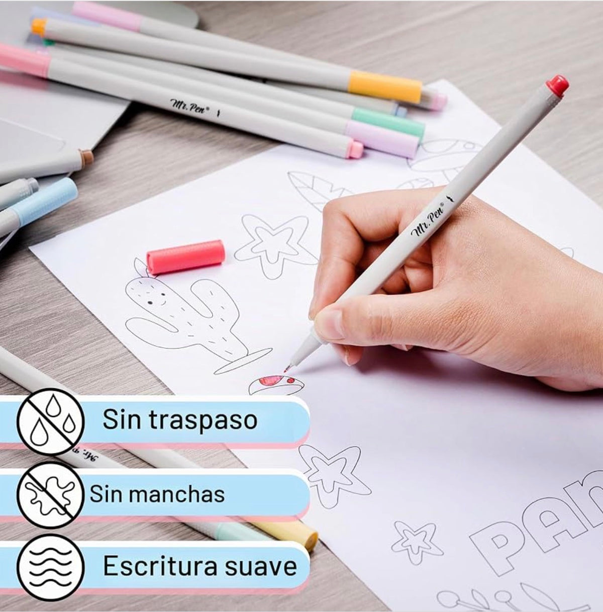 MR. PEN: BOLÍGRAFOS FINELINER