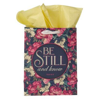 BOLSA DE REGALO: BE STILL AND KNOW