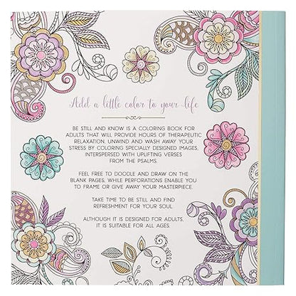 LIBRO DE COLOREAR: BE STILL & KNOW