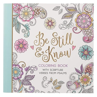 LIBRO DE COLOREAR: BE STILL & KNOW