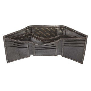 WALLET: THREE CROSSES ESPRESSO BROWN