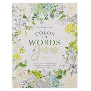 LIBRO DE COLOREAR: COLOR THE WORDS OF JESUS