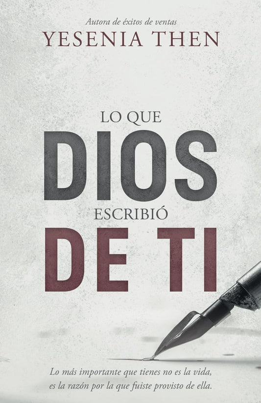 LO QUE DIOS ESCRIBIÓ DE TI