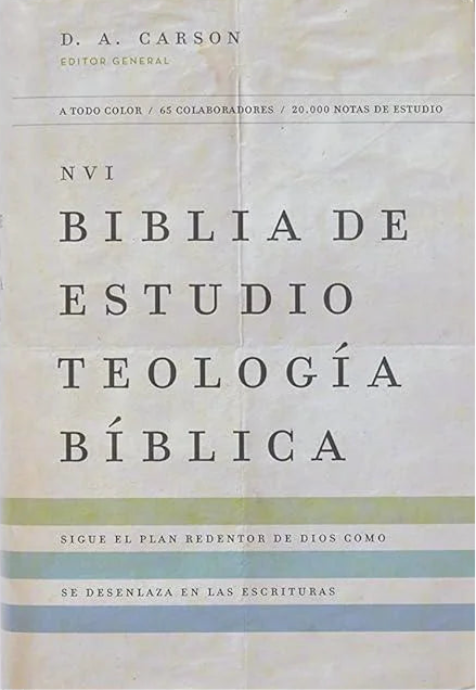 NVI: BIBLIA DE ESTUDIO TEOLOGÍA BÍBLICA