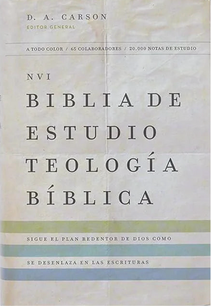 NVI: BIBLIA DE ESTUDIO TEOLOGÍA BÍBLICA