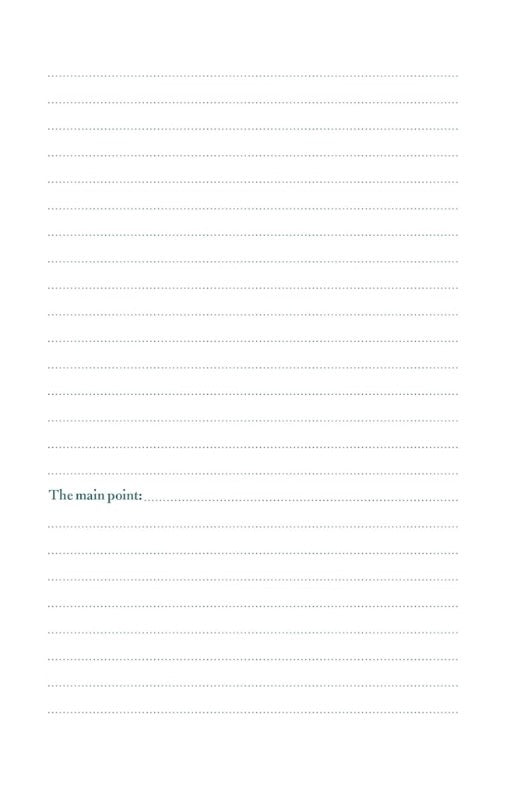 SERMON NOTES