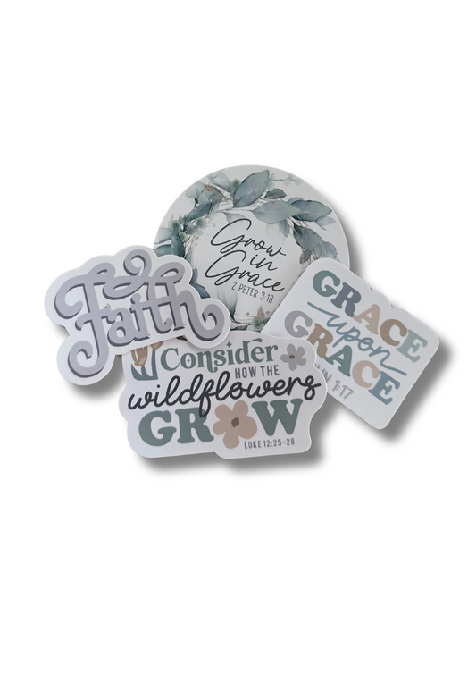 STICKERS: GROW IN GRACE