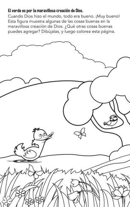 MI HISTORIA DEL EVANGELIO CON COLORES, LIBRO DE ACTIVIDADES