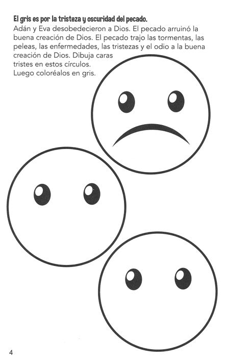 MI HISTORIA DEL EVANGELIO CON COLORES, LIBRO DE ACTIVIDADES