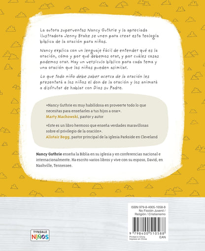 LO QUE TODO NIÑO DEBE SABER ACERCA DE LA ORACIÓN