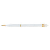 CRYSTAL PEN- WHITE