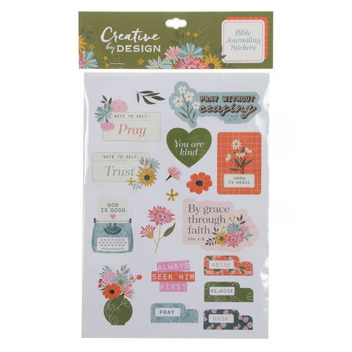 “STICKERS” PARA JOURNALING: CRECE EN GRACIA