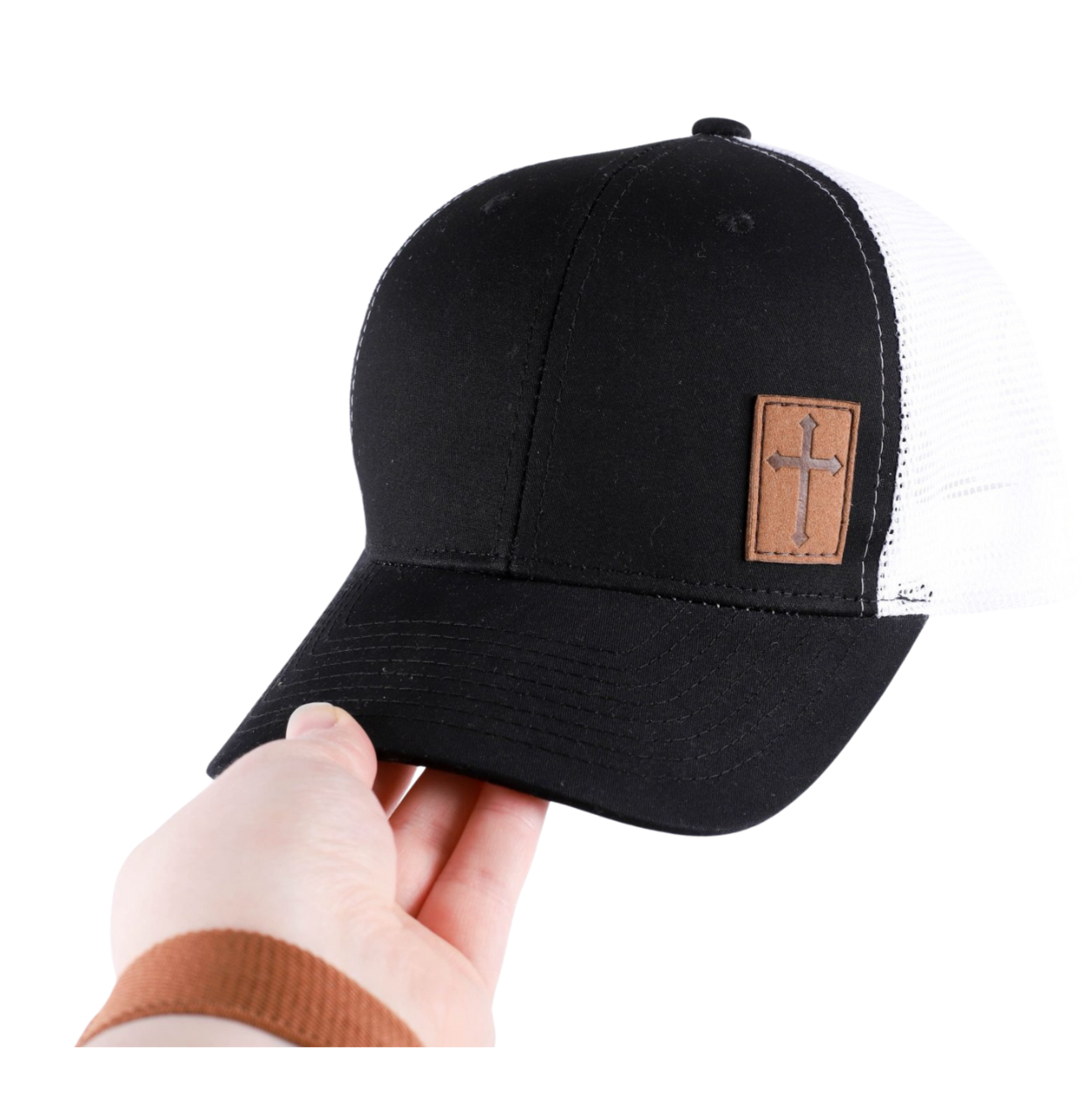 GORRA: CON PARCHO DE CRUZ