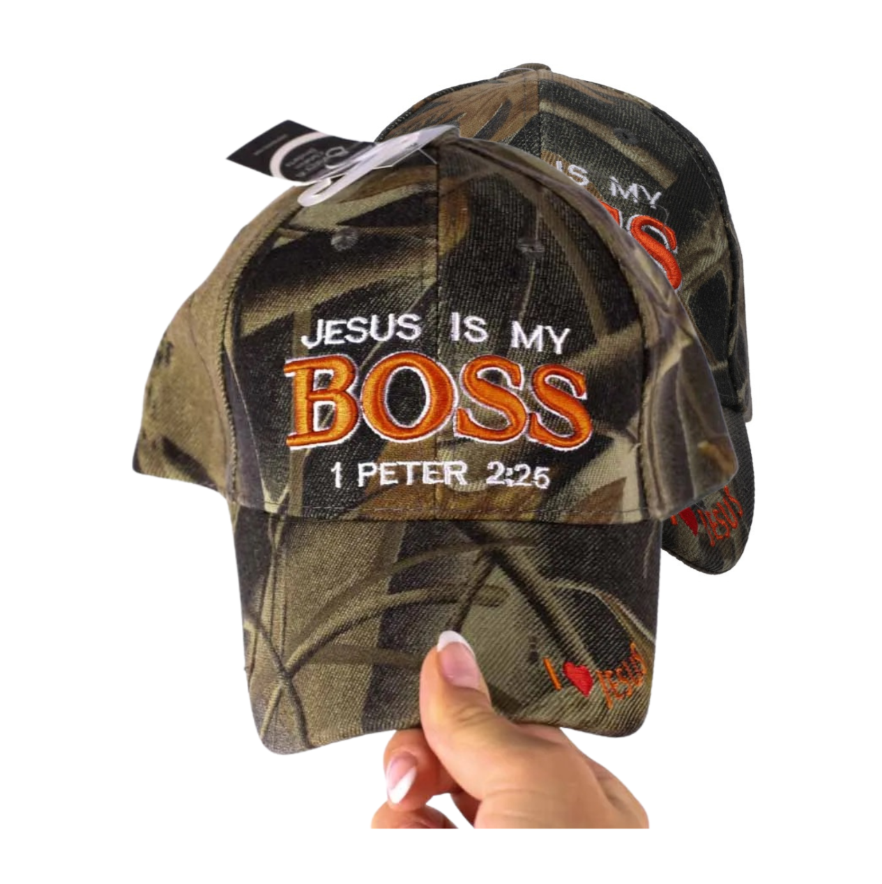 GORRA: JESUS IS MY BOSS