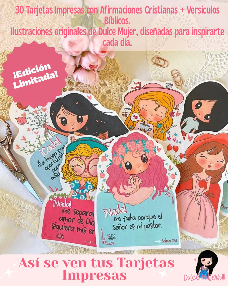 TARJETAS DULCE MUJER