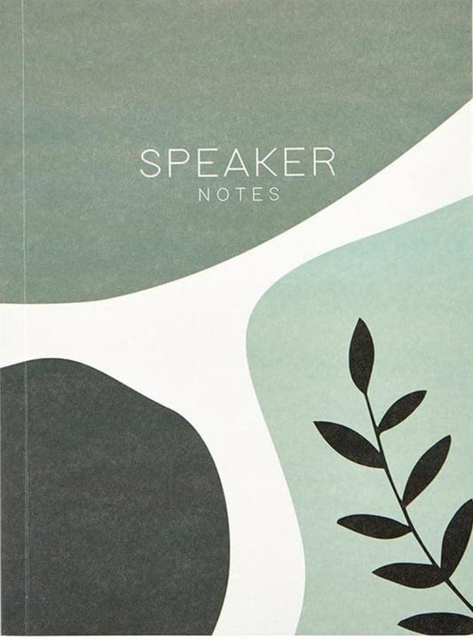 SPEAKER NOTES: LIBRETA DE NOTAS PARA PREDICAS