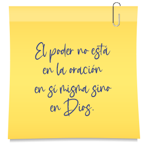 MAS ALLÁ DE MI LISTA DE ORACIÓN