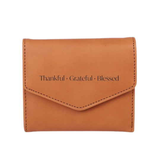 CARTERA: AGRADECIDA, CON GRATITUD, BENDECIDA