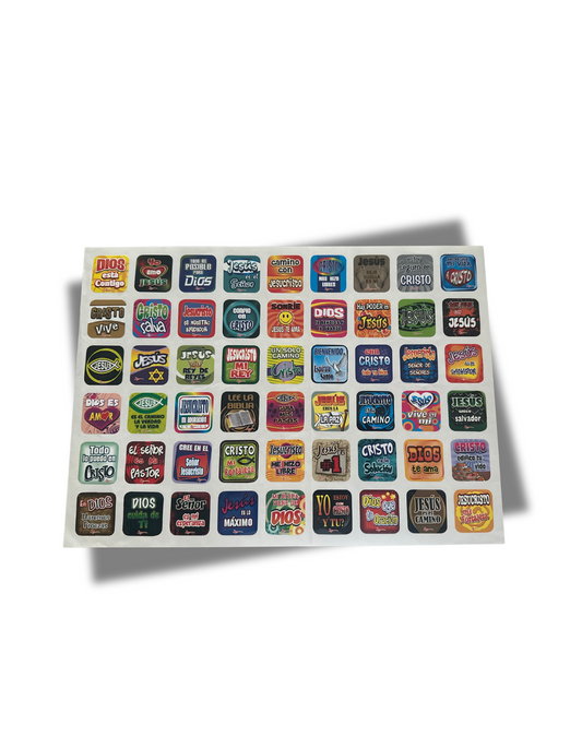 HOJA DE STICKERS