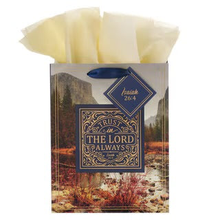 BOLSA DE REGALO: TRUST IN THE LORD ALWAYS