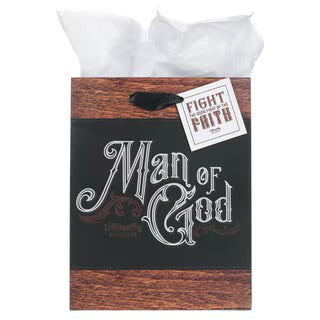 BOLSA PARA REGALO: "MAN OF GOD"