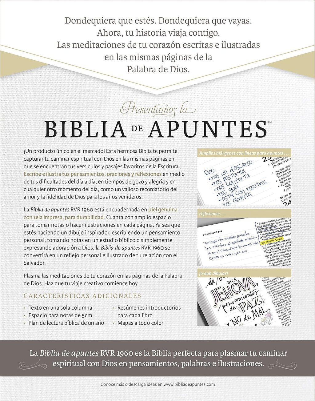 RVR60: BIBLIA DE APUNTES