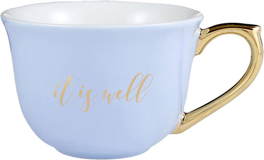 JUEGO DE TAZA: IT IS WELL
