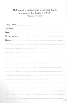 SERMON NOTES