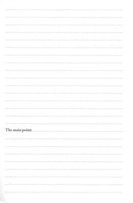 SERMON NOTES