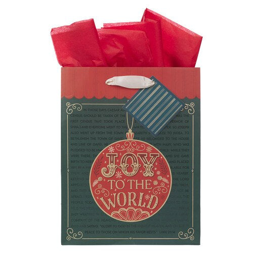 BOLSA DE REGALO: JOY TO THE WORLD