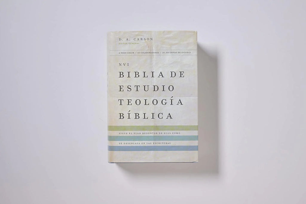 NVI: BIBLIA DE ESTUDIO TEOLOGÍA BÍBLICA