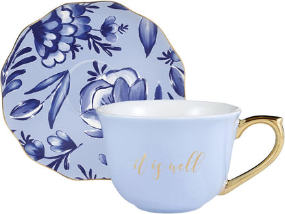 JUEGO DE TAZA: IT IS WELL
