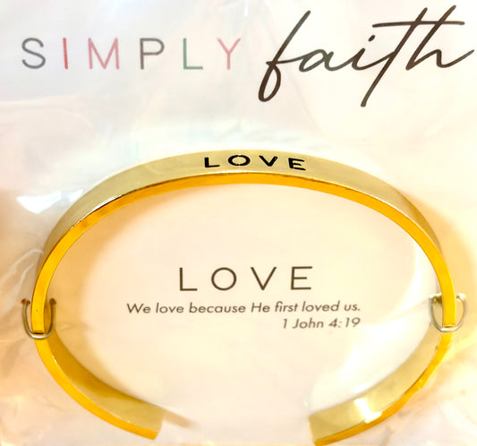 BRACELET: SIMPLY FAITH