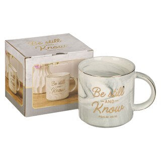 TAZA MARMOLEADA: QUÉDATE QUIETO