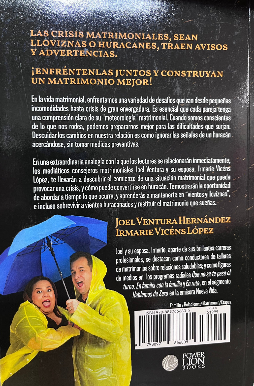 LA METEOROLOGÍA DEL MATRIMONIO