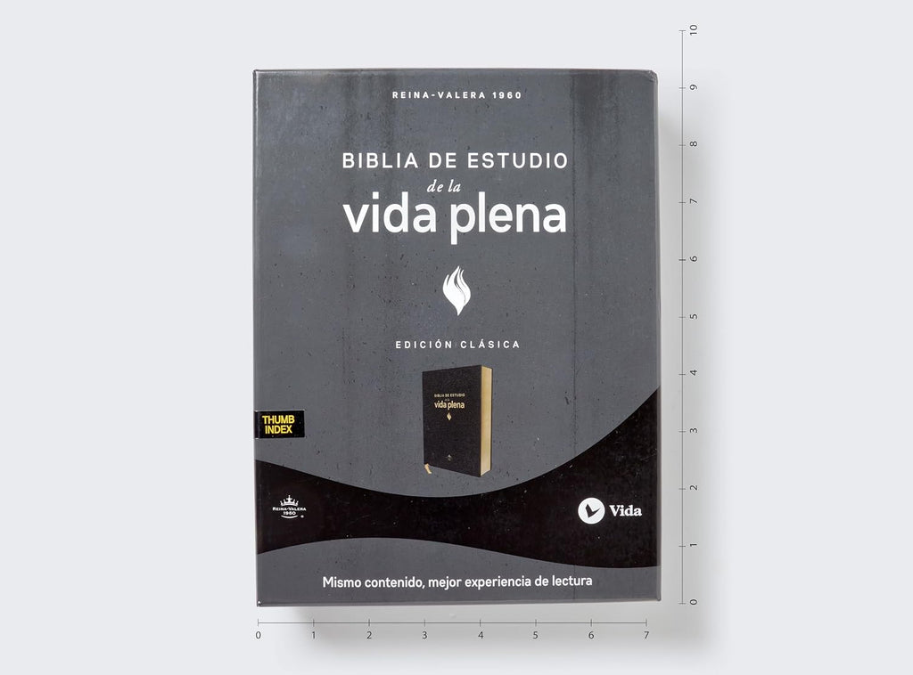 RVR60: BIBLIA DE ESTUDIO VIDA PLENA
