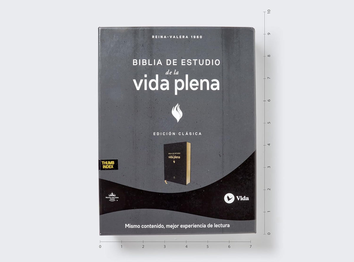RVR60: BIBLIA DE ESTUDIO VIDA PLENA