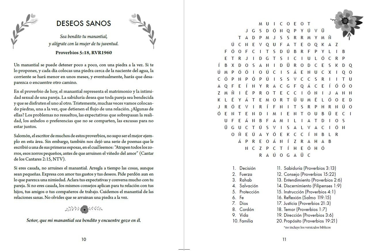 100 DEVOCIONALES PARA MUJERES CON SOPAS DE LETRAS