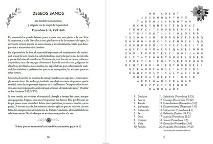 100 DEVOCIONALES PARA MUJERES CON SOPAS DE LETRAS