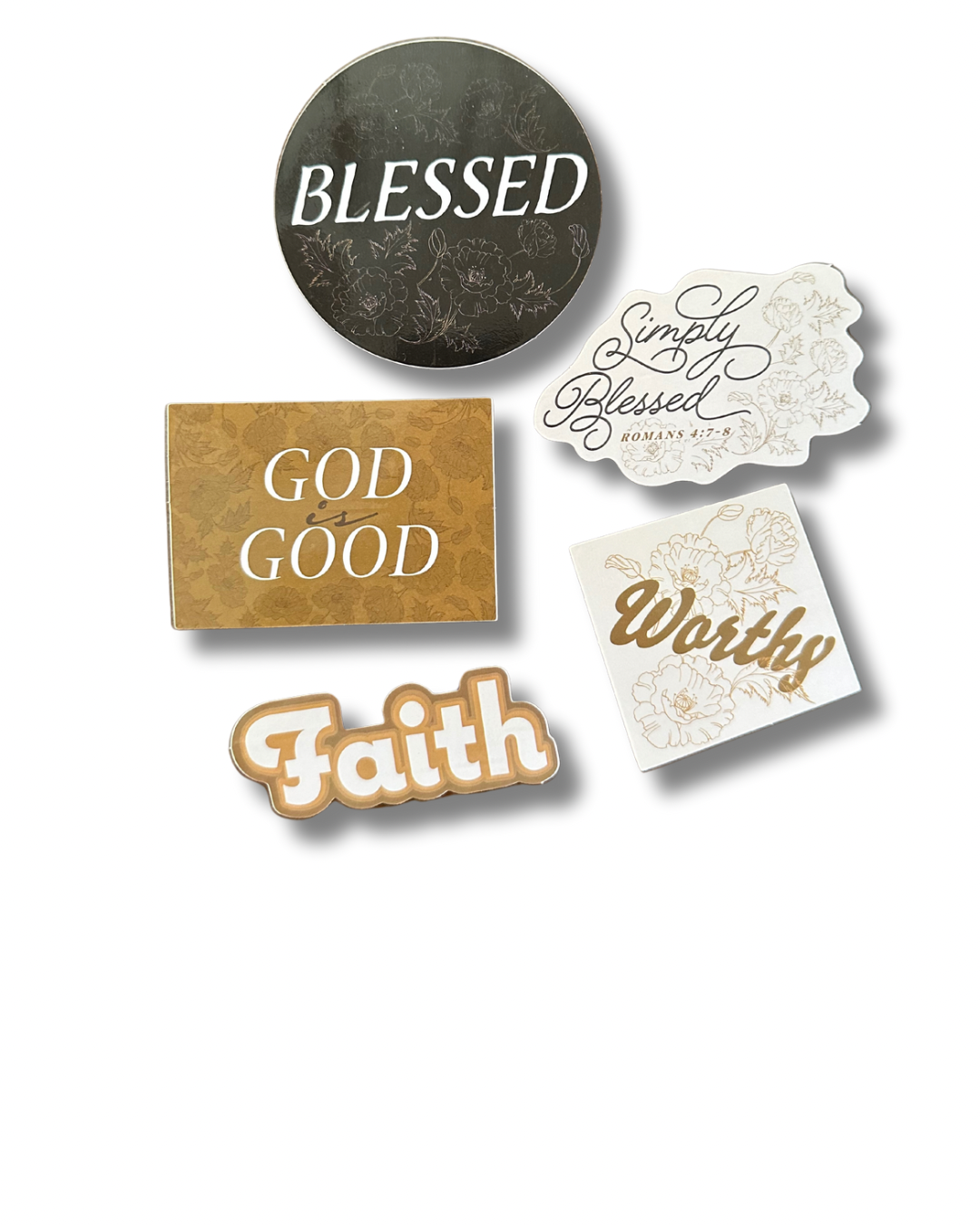 STICKERS: SIMPLY BLESSED