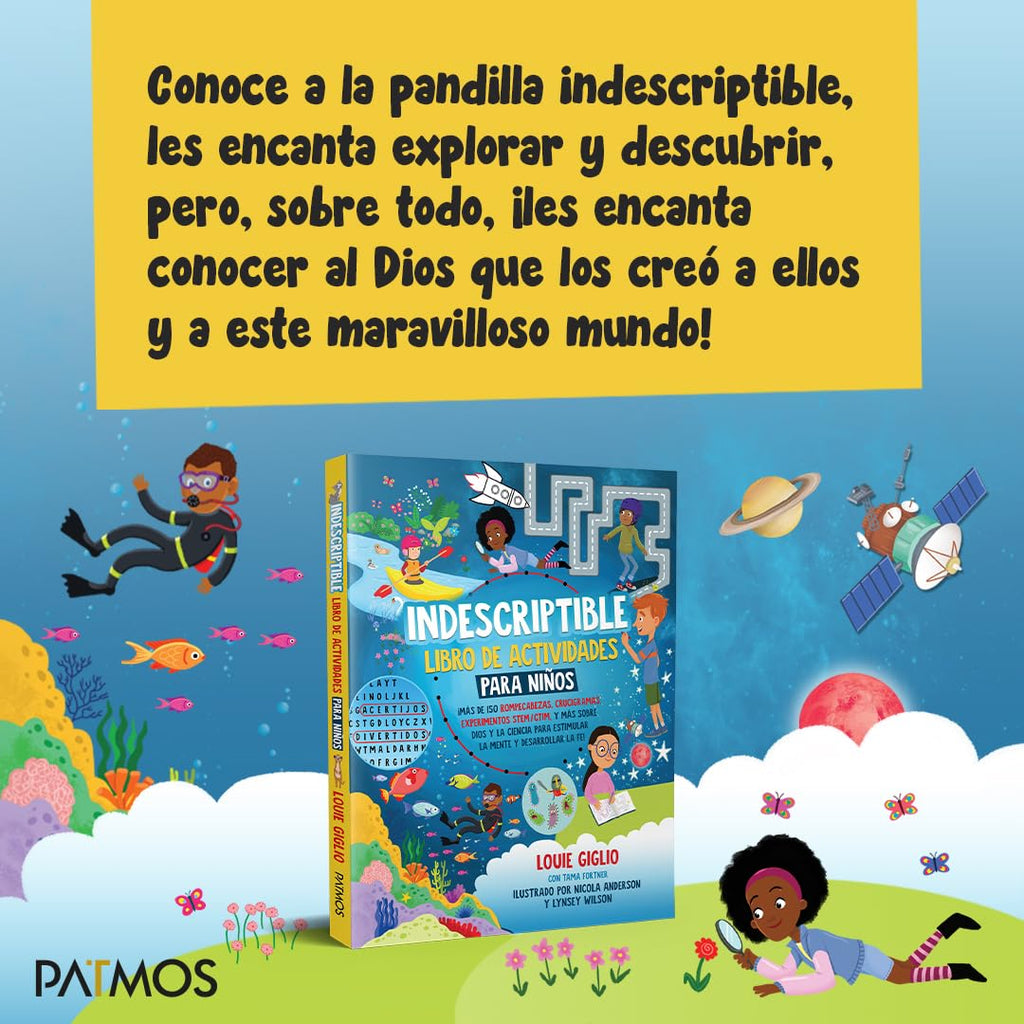 INDESCRIPTIBLE: LIBRO DE ACTIVIDADES PARA NIÑOS