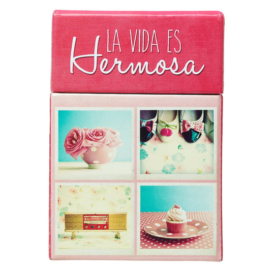 CAJA DE BENDICIONES LA VIDA ES HERMOSA