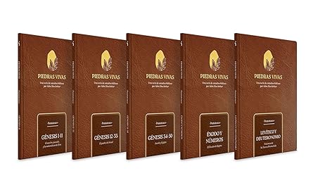 PIEDRAS VIVAS: EL PENTATEUCO - LA SERIE COMPLETA