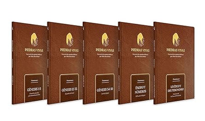 PIEDRAS VIVAS: EL PENTATEUCO - LA SERIE COMPLETA