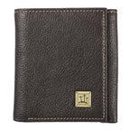 WALLET: THREE CROSSES ESPRESSO BROWN