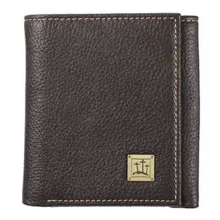 WALLET: THREE CROSSES ESPRESSO BROWN