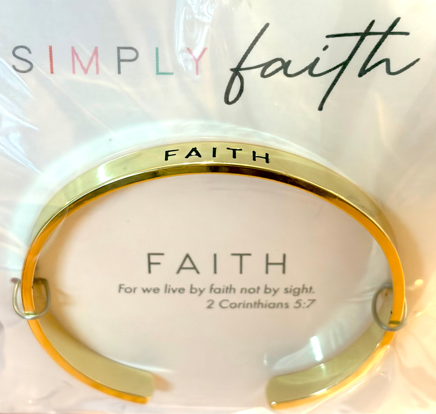 BRACELET: SIMPLY FAITH